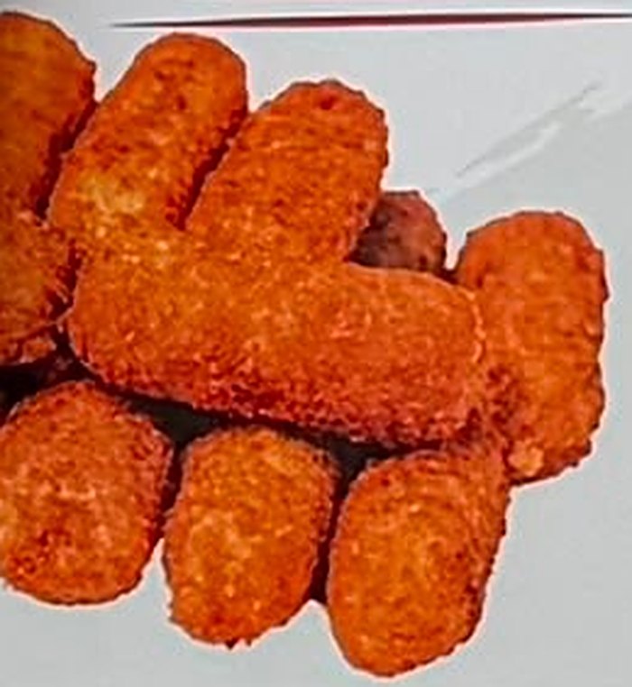 Tray of croquetas